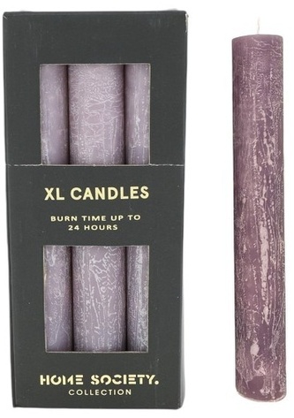 Stolní svíčka fialová XL