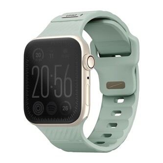 UNIQ Stride FKM Rubber voděodolný řemínek Apple Watch 41/40/38mm světle zelený