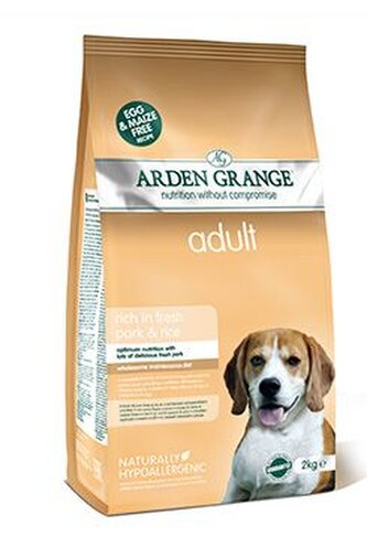 Arden Grange Dog Adult rich in fresh Pork&Rice 2kg
