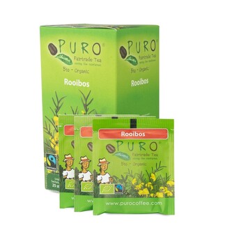 Puro čaj Fairtrade BIO Rooibos 25x1,5g