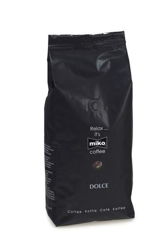 Zrnková káva Dolce | 90 % arabiky a 10 % robusty | Mikrofair.cz