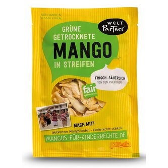 WeltPartner eG Sušené mango zelené 100g