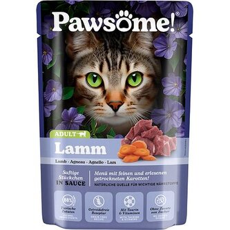 Pawsome! Adult s jehněčím masem 85 g