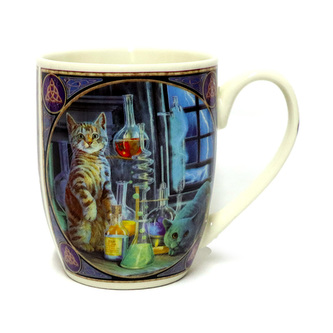 Porcelánový hrnek - Kočka - Jekyll & Hyde - design Lisa Parker