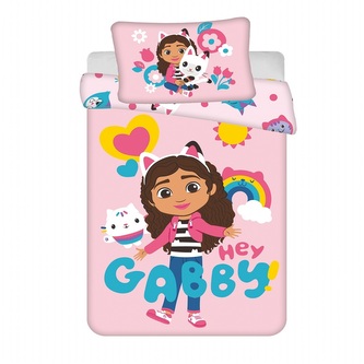 Jerry Fabrics Povlečení do postýlky Gabbys Dollhouse baby 100x135, 40x60 cm Jerry Fabrics Povlečení do postýlky Gabbys Dollhouse baby 100x135, 40x60 cm