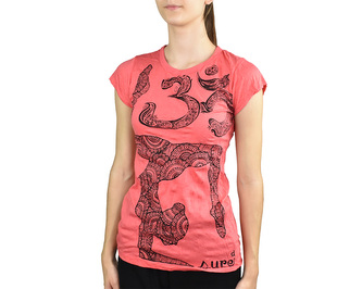 Tričko krátký rukáv SURE, Joga, lososová S