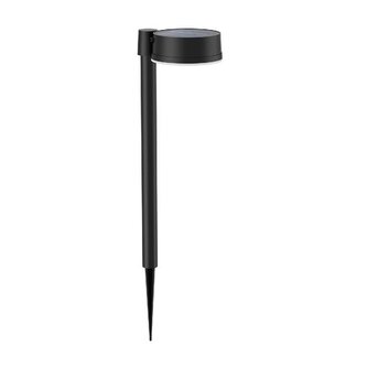 Vynce solární venkovní zemní LED svítidlo 1,5W 200lm 2700K IP44, černé