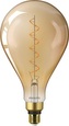 Vintage LED žárovka E27 A160 4,5W 300lm 1800K nestmívatelná, gold