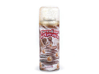 Glitry ve spreji 250 ml - 1 ks - 2 zlatá