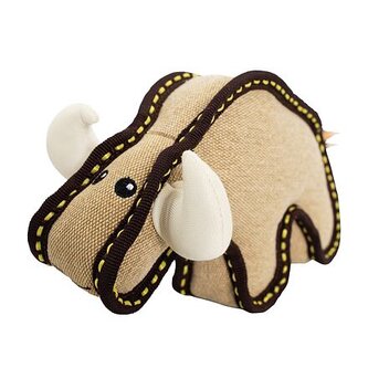 Býk jutový 24 cm, robustní hračka pro psy, HIPHOP DOG
