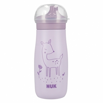 NUK 225325 Kubek ze stali nierdzewnej 300ml Mini +9m jeleń NUK 225325 Kubek ze stali nierdzewnej 300ml Mini +9m jeleń