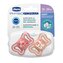 CHICCO 00071039110000 Smoczek PHYSIO LIGHT 16-36M sil 2 szt róż