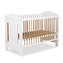 KLUPŚ Łóżeczko dziecięce IDA 120X60 biel-buk