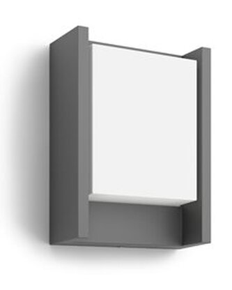 Arbour UltraEfficient venkovní nástěnné LED svítidlo 3,8W 800lm 2700K IP44, antracitové