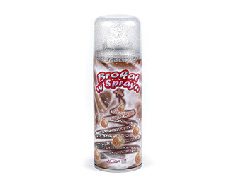 Glitry ve spreji 250 ml - 1 ks - 1 stříbrná