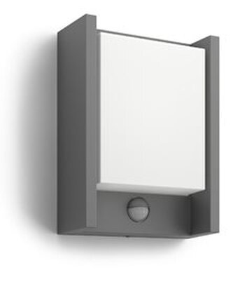 Arbour UltraEfficient venkovní nástěnné svítidlo se senzorem LED 3,8W 800lm 2700K IP44, antracit