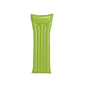 INTEX Econo matrace o velikosti 183 x 69 cm z masivního vinylu, zelená