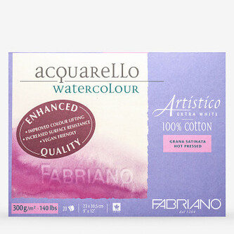 Fabriano Artistico Extra White 300g 23x30,5cm HP