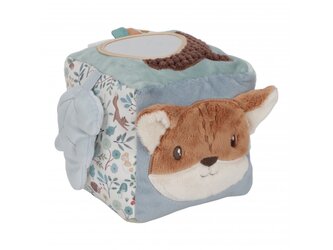 Kostka textilní s aktivitami Forest Friends