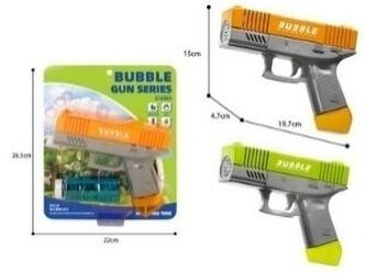 Pistolet bańki + płyn mix
