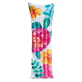 INTEX Fashion nafukovací lehátko o rozměrech 183 x 69 cm, želva