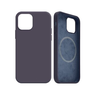 FIXED MagFlow silikonový kryt s MagSafe Apple iPhone 16e modrý