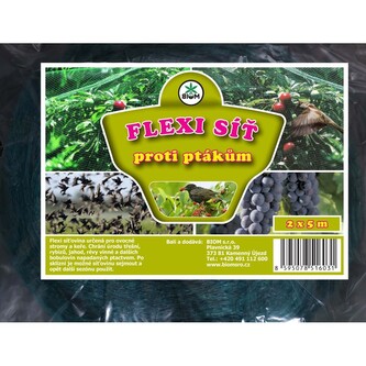 Sítě proti ptákům 2 x 5 m, flexi"