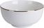 Porcelánová miska Sisa 480 ml bílo-zlatá