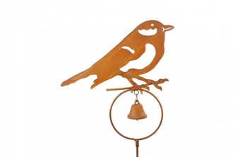 Kovový zápich Bird L rez 124,5 cm