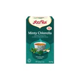 Čaj Mátová chlorella 17 sáčků 34 g BIO   YOGI TEA