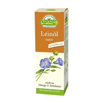 Olej lněný lisovaný za studena 250 ml BIO   RAPUNZEL