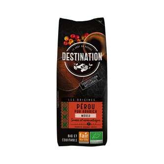 Káva mletá Peru 250 g BIO   DESTINATION