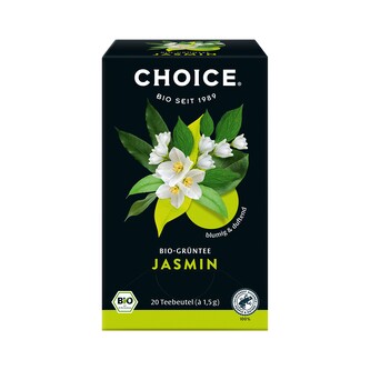 Čaj zelený Jasmín 20 sáčků 30 g BIO   CHOICE