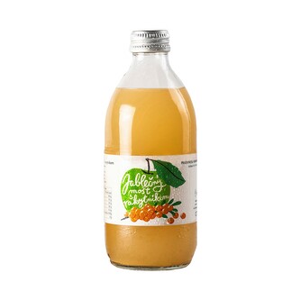 Mošt jablečný s rakytníkem 330 ml   PODORLICKÁ SODOVKÁRNA