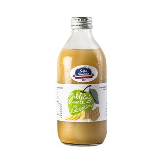 Mošt jablečný se zázvorem 330 ml   PODORLICKÁ SODOVKÁRNA