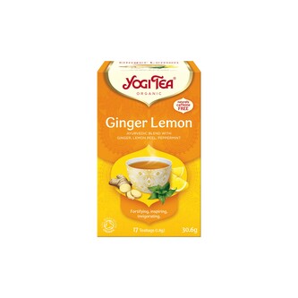 Čaj Zázvor Citrón 17 sáčků 30,6 g BIO   YOGI TEA