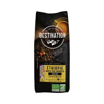 Káva zrnková Etiopie 500 g BIO   DESTINATION