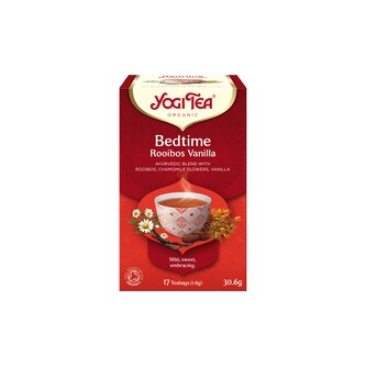 Čaj Čas ke spánku Rooibos Vanilka 17 sáčků 30,6 g BIO   YOGI TEA