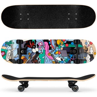 Spokey MANNY Skateboard 7.75"