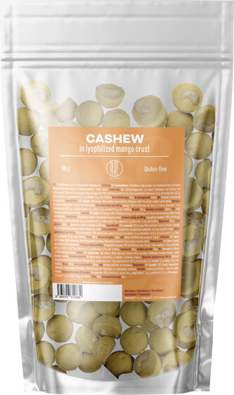 BrainMax Pure Kešu v lyofilizované mangové krustě, 90 g