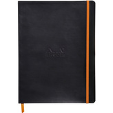 Clairefontaine, Zápisník s měkkými deskami Rhodia Rama, B5, 80 listů, linkovaný, černý