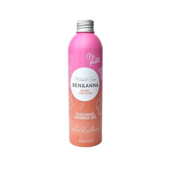 Ben & Anna Sprchový gel - Berry Infusion (250 ml) - se sladkou ovocnou vůní