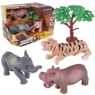 Zestaw dzikich zwierzątek Zestaw dzikich zwierzątek