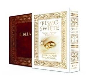 Pismo Święte ST i NT. Pamiątka ślubu Pismo Święte ST i NT. Pamiątka ślubu