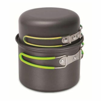 Sada nádobí Pinguin Double - šedá