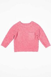 Svetr dívčí, Minoti, FOREST 11, růžová - 98/104