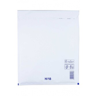 Vikpap - bublinková obálka H18, bílá, 290 × 370 mm - 100 ks