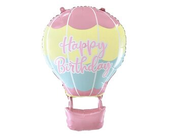 Balon foliowy Balon Happy Birthday 40x60cm