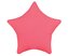 Balon foliowy Gwiazda fluor czerwony 46cm