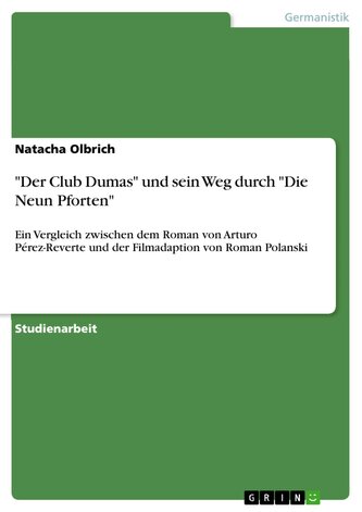 "Der Club Dumas" und sein Weg durch "Die Neun Pforten"